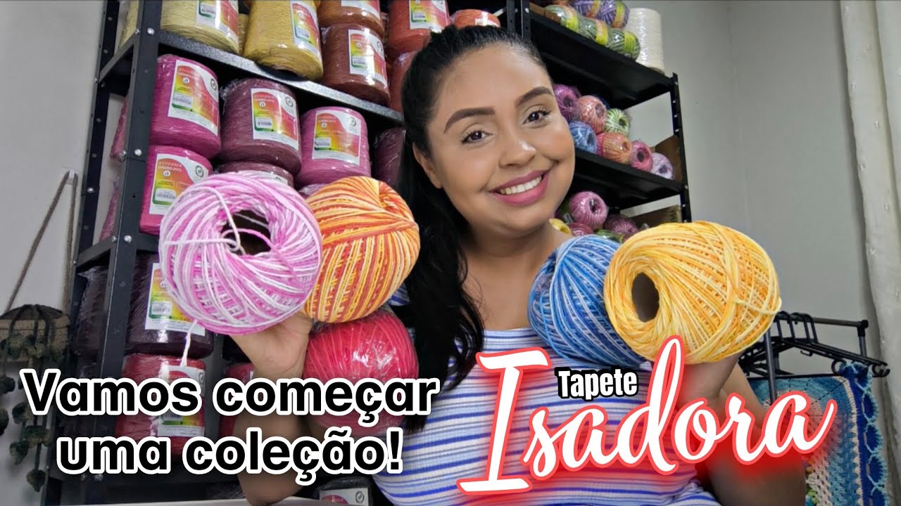 VAMOS COMEÇAR UMA COLEÇÃO DOS TAPETES ISADORA 