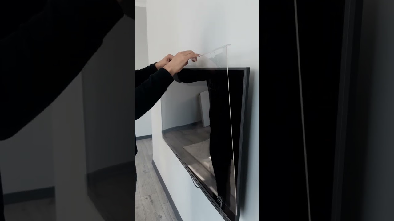 televizyon ekran koruyucu nasıl takılır ?