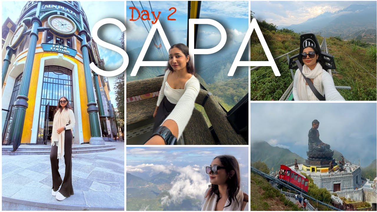 🇻🇳 Day 2 in SAPA, Vietnam! FANSIPAN Peak, Cable Car,  Alpine Coaster & more! EP 11