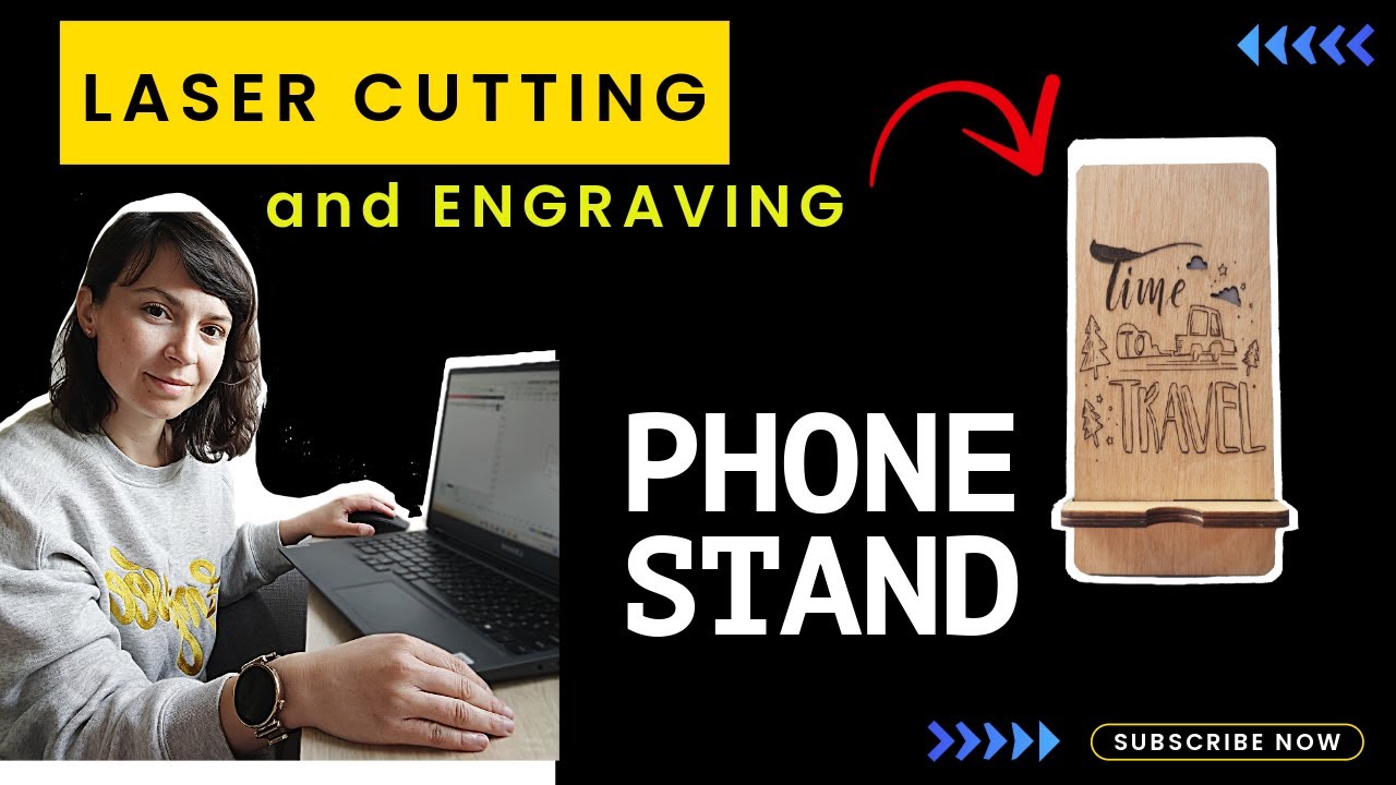 How to Make a Stylish Phone Stand with Laser Cutting & Engraving