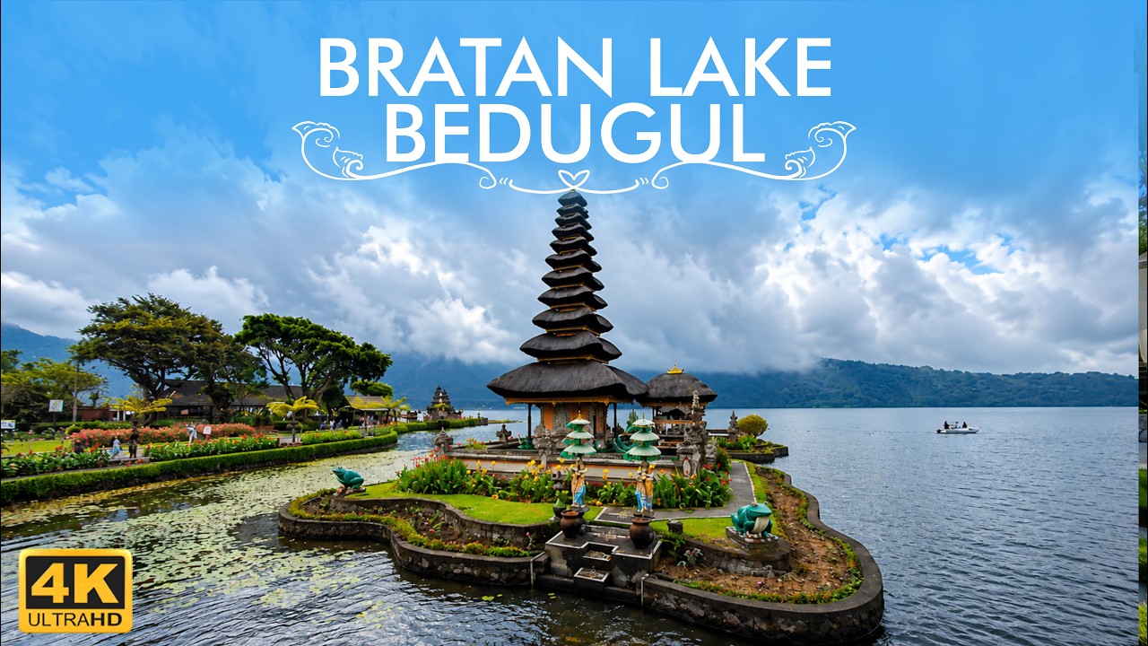 ULUN DANU BERATAN &bull; BEDUGUL BALI 🇮🇩 | 4K Walking Tour Around the Famous Lake Temple