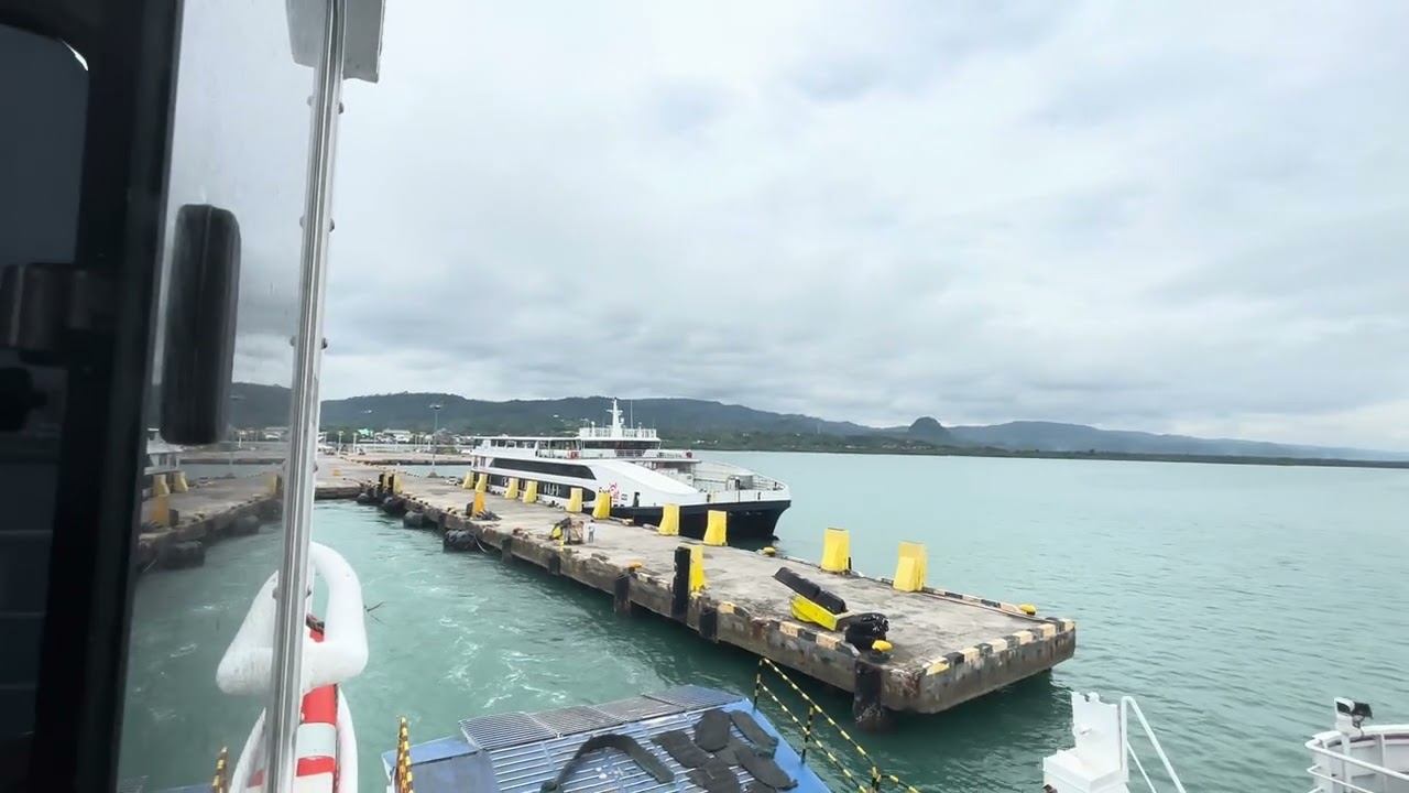 Boarding Lite Shipping at Tubigon Port, Bohol 🚢