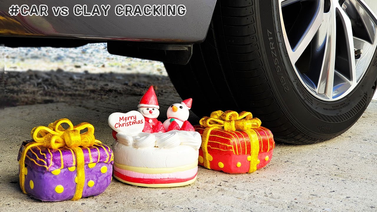자동차 vs 점토부수기 | 이어폰으로 들으시는걸 강추합니닷 | CAR vs CLAY CRACKING |