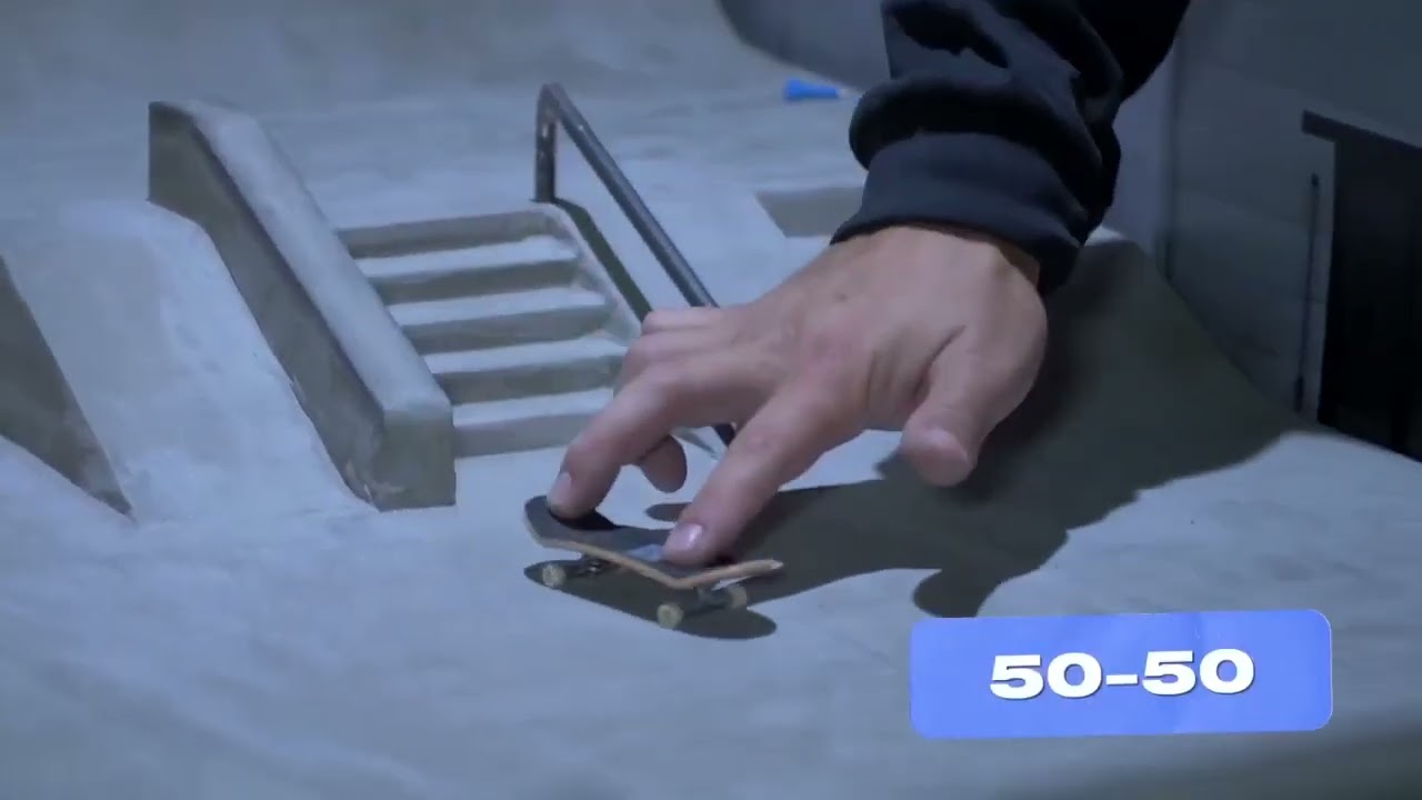 Tech Deck: How to do Grind Tricks