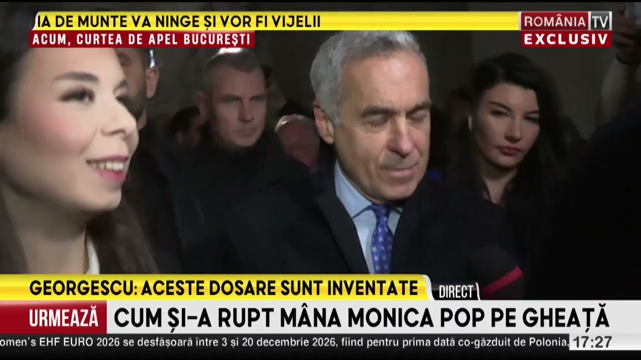 Călin Georgescu, după ședința Curții de Apel în dosarul tentativei la lovitură de stat