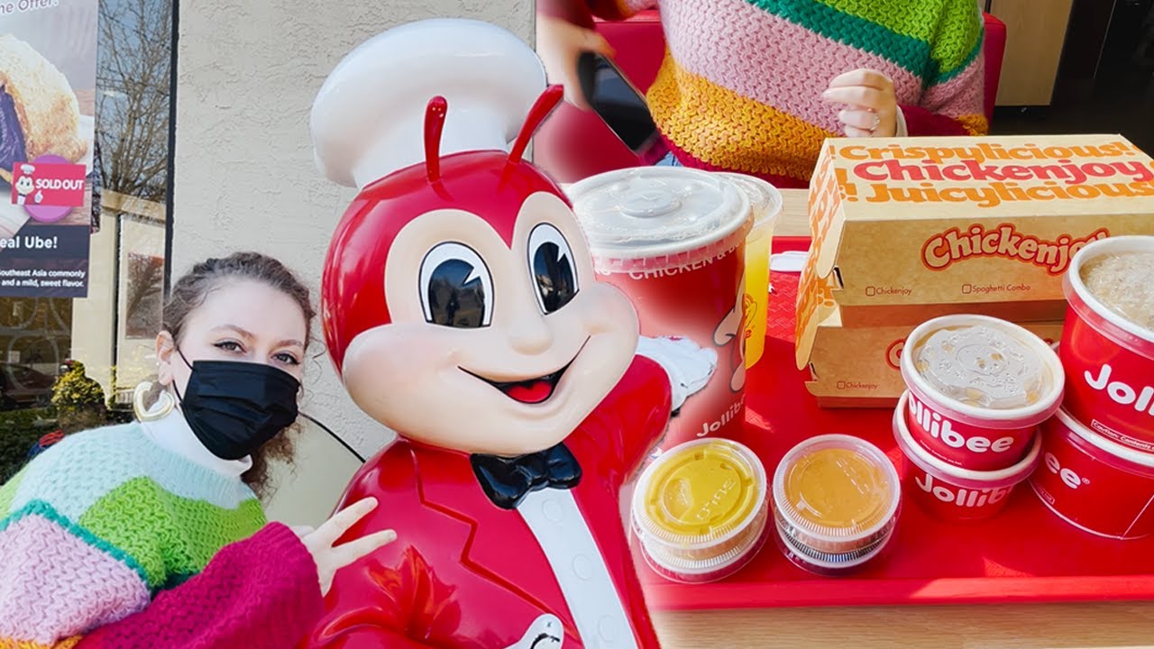 Taste Testing Jollibee 🍗 ! FILIPINO Fast Food! By Popular Demand!