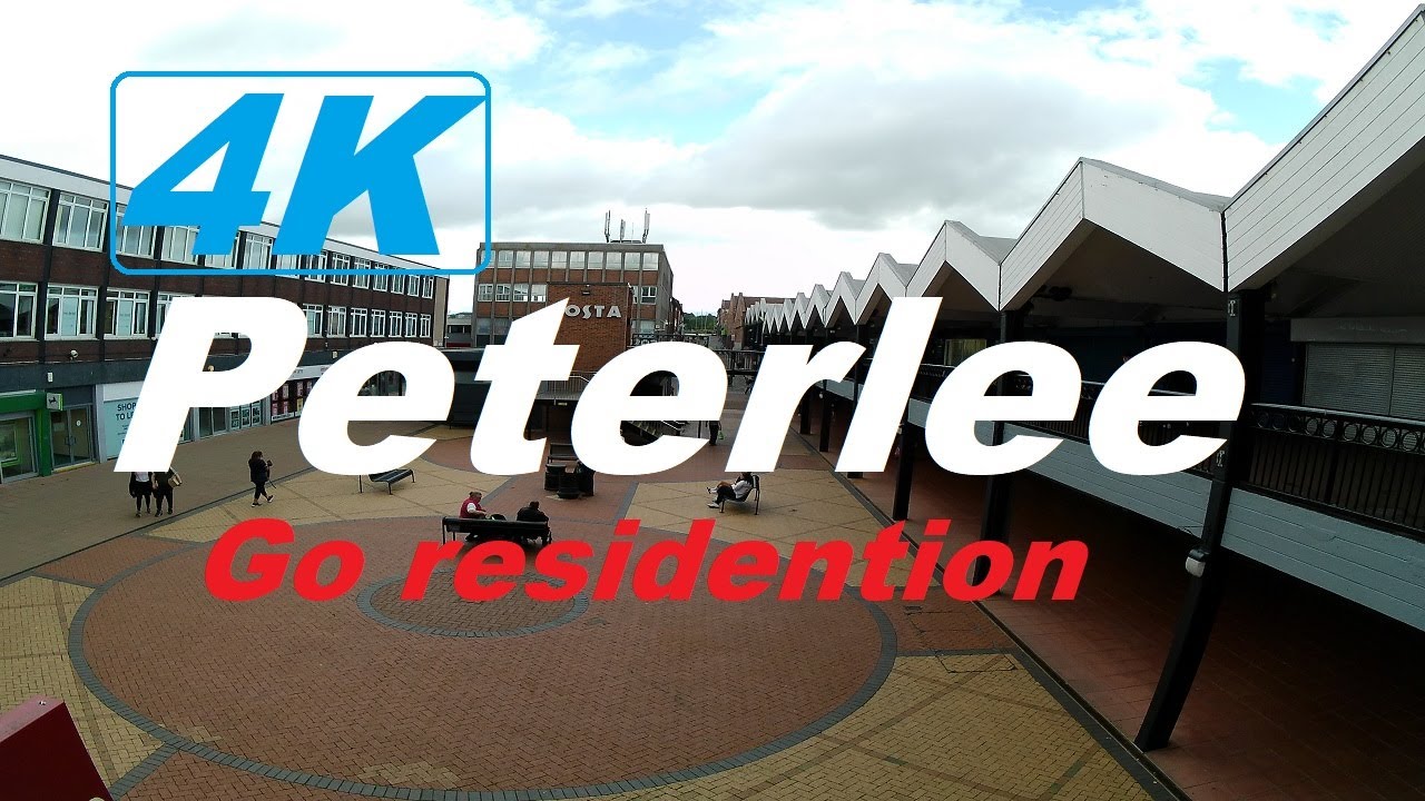 Walking in residentional area in Peterlee