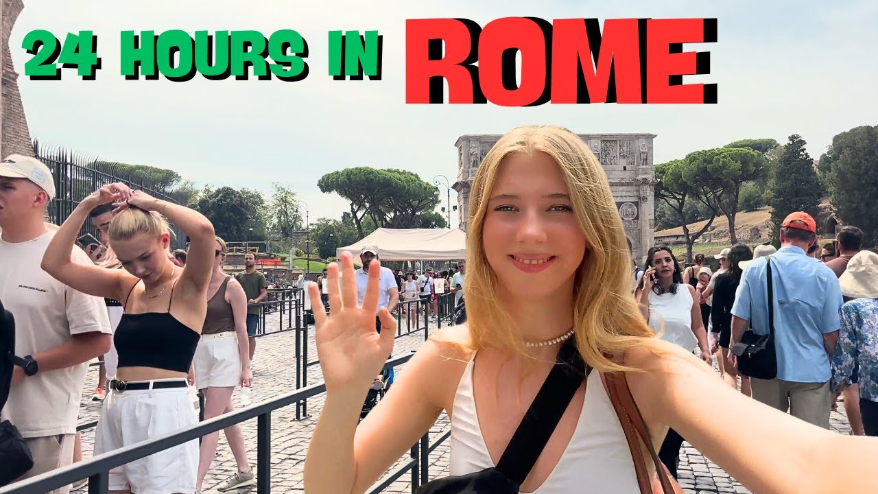 I Only Had 24 Hours in Rome... Here's How I Made Every Second in ITALY Count 🇮🇹