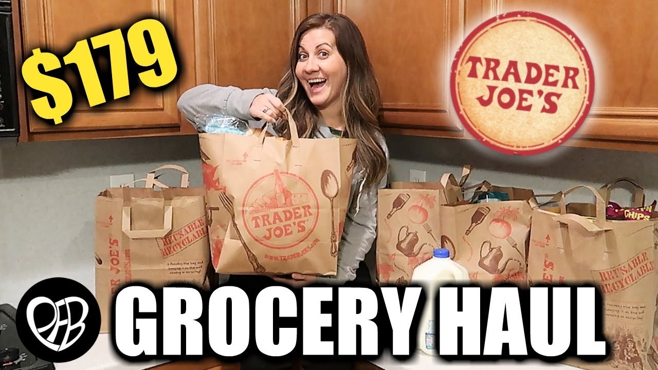 MASSIVE TRADER JOE'S GROCERY HAUL | BUYING a HUGE AMOUNT of NEW TRADER JOE'S GROCERIES to SAMPLE