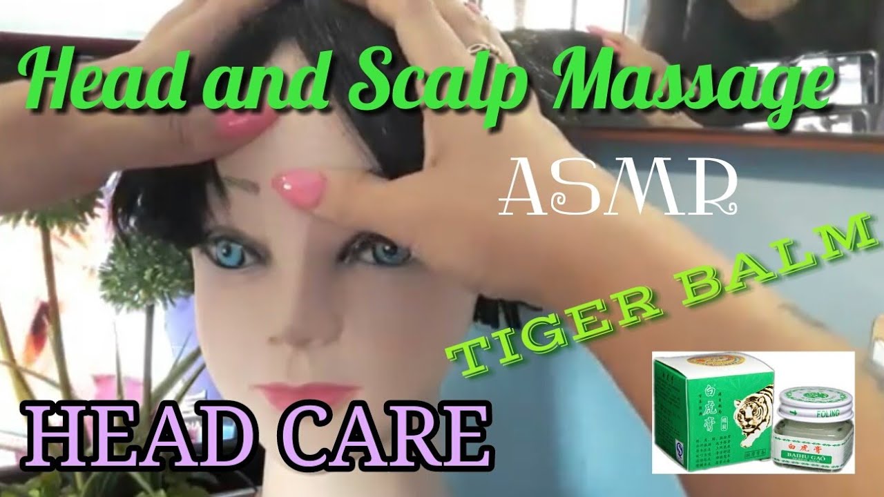 ASMR- Roleplay- SCALP MASSAGE-