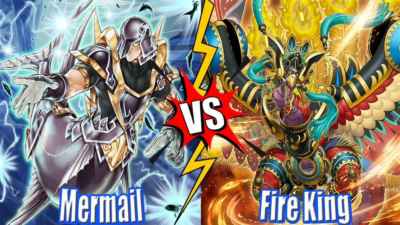 Mermail Atlantean vs Fire King & Odion Fiendsmith vs Mermail Atlantean - High Rated DB Yu-Gi-Oh!