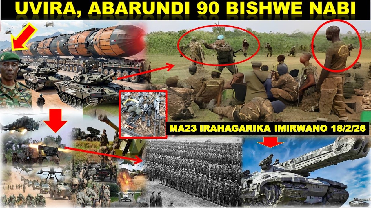 🚨LIVE: GUHAGARIKA #MA23 BYANANIRANYE.MURI #UVIRA, #ABARUNDI 90 BISHWE.ABAHIBOUX 12 BARASHWE NA MA23