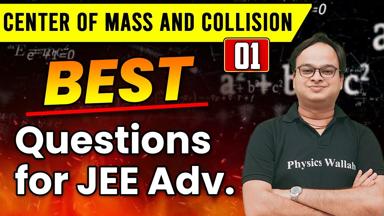 Explosion, Collision | Best Questions for JEE Advanced | Center of Mass and Collision 01
