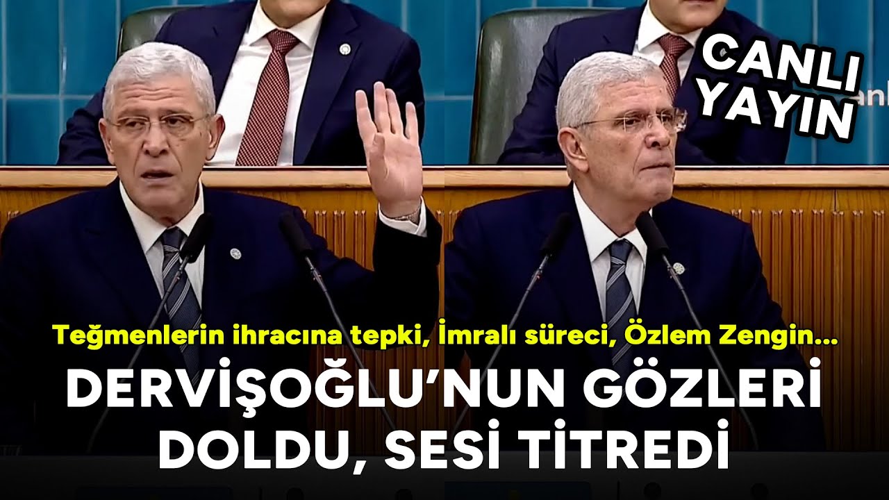 Dervişoğlu'ndan teğmenlerin ihracına tepki: Gözleri doldu, sesi titredi #CANLI