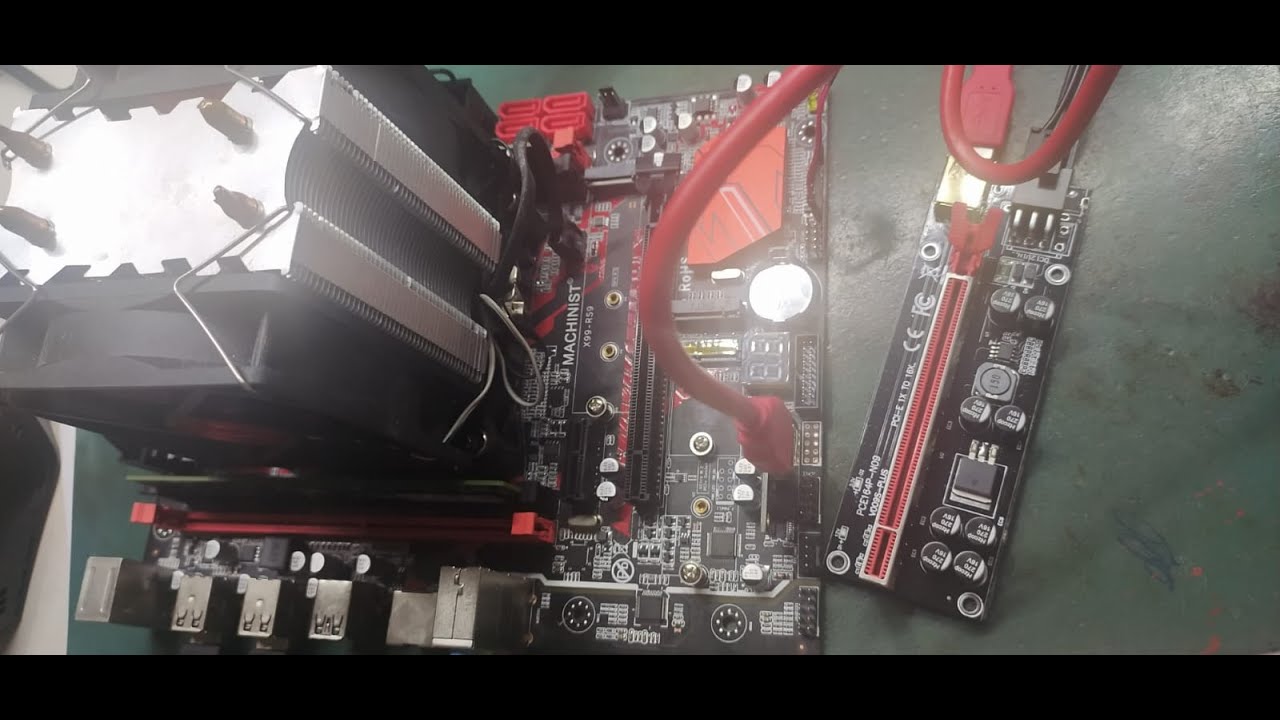 MACHINIST X99 RS9  ERRO 