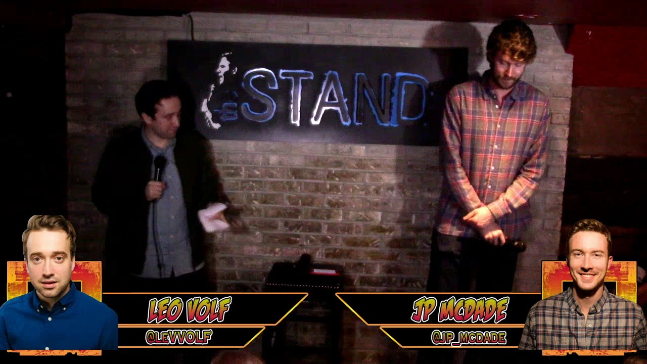 The RoastMasters Winter Tournament Quarter-Finals 2.20.18: Leo Volf vs. JP McDade