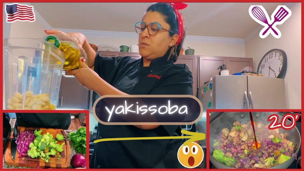 FIZ UMA NOVA RECEITA DE YAKISSOBA PARA FAMÍLIA PROVAR🙈 + MARMITA FRANGO COM QUIABO 😋