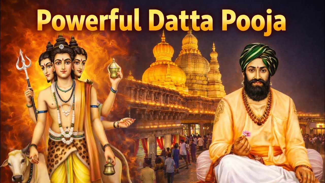 Datta Jayanthi Special Pooja at Maniknagar 🙏 | Sri Manik Prabhu Darshan @manikprabhusamsthan 