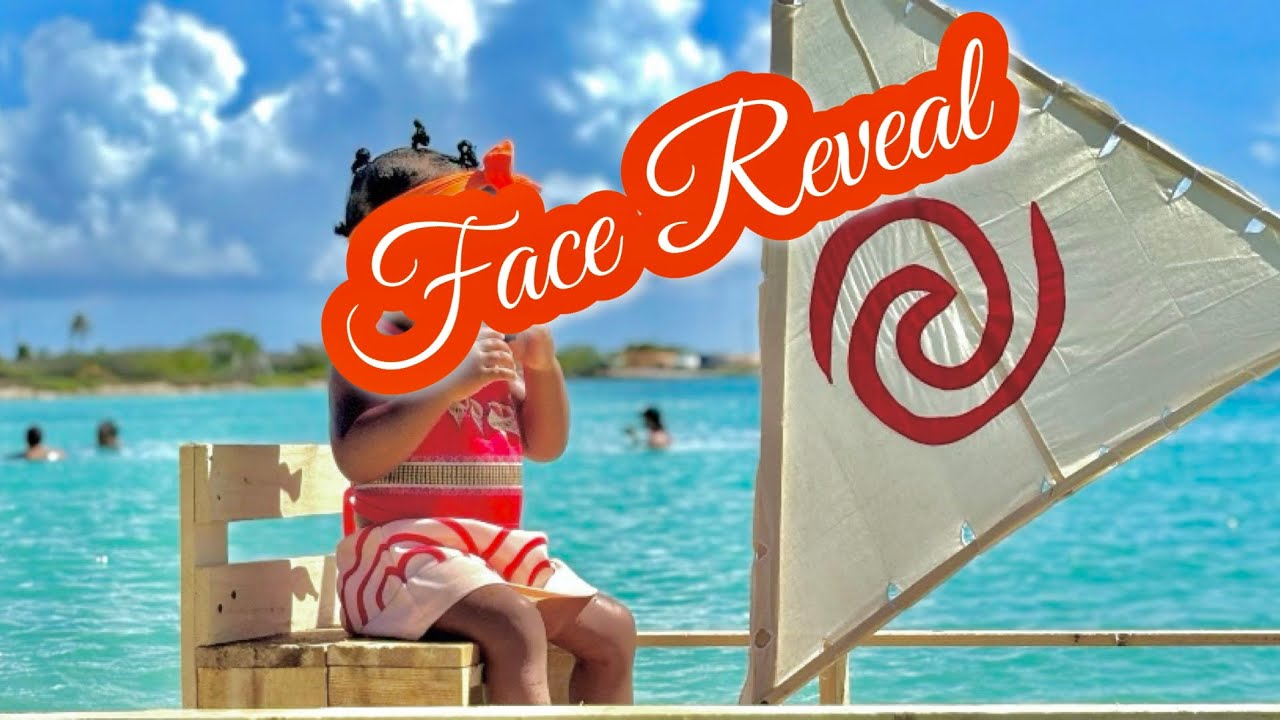 My Baby Face Reveal Behind the Scene 🎬 | Thema Baby Moana 🌊| 2024