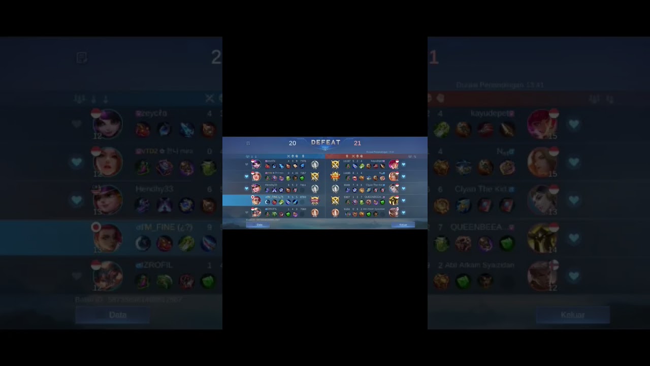 DEFEAT, DEFEAT,DEFEAT AAAAAAAA #fypシ #foryou #mobilelegends #ml #mlbb #defeat sw ml