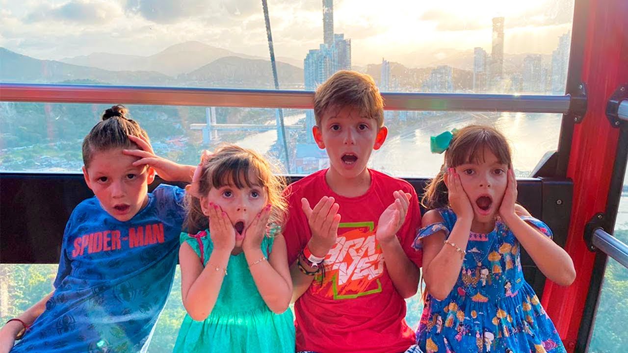 QUASE FICAMOS PRESOS NO BONDINHO COM OS PRIMOS - JÉSSICA GODAR, LAURINHA E HELENA