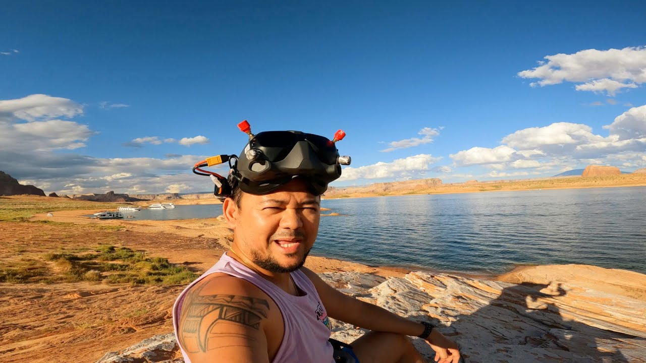GoPro Hero 12 & DJI FPV Drone at Padre Butte Lake Powell
