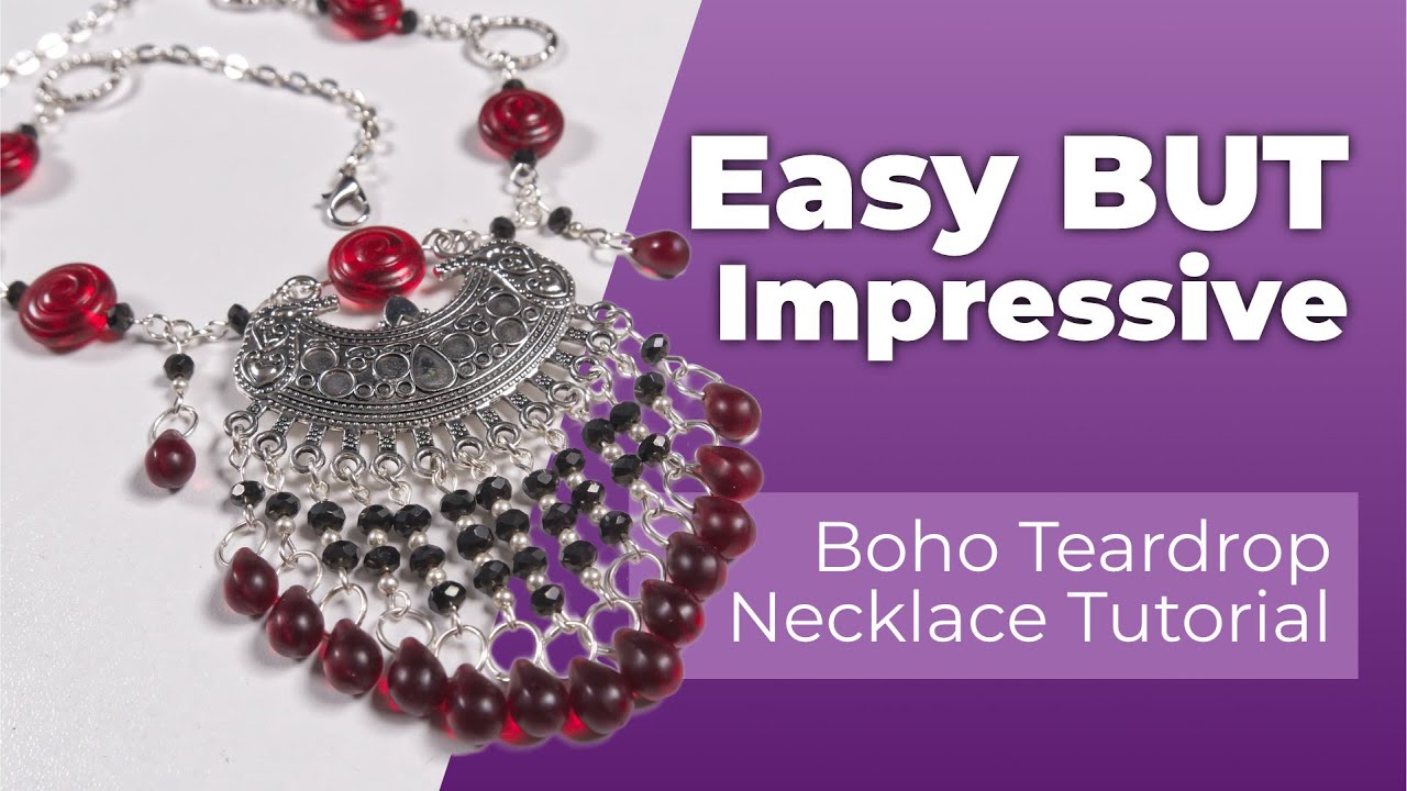 AMAZE Your Friends With This Boho Necklace Tutorial