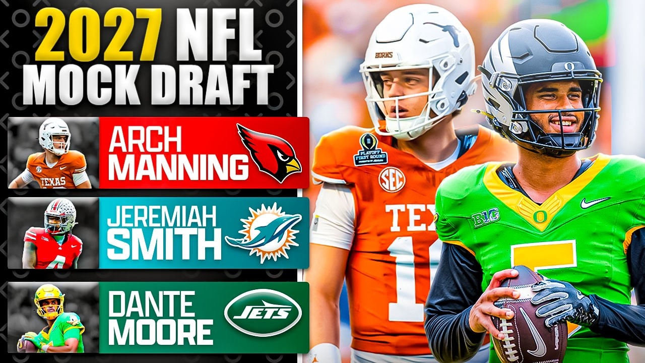 Way Too Early 2027 NFL Mock Draft | 2 Person Mock