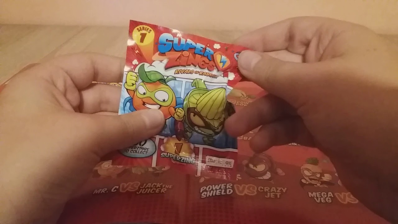 UNBOXING 5 saszetek z Figurkami SUPER ZINGS WPADA BRAKUJĄCA RZADKA SREBRNA FIGURKA SPARKY !!!!