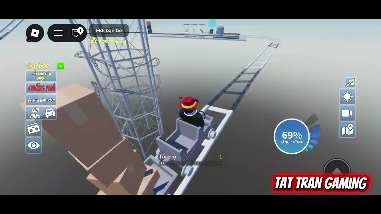 TT 24 giờ lm shipper trong roblox#video#Tat Tran gaming