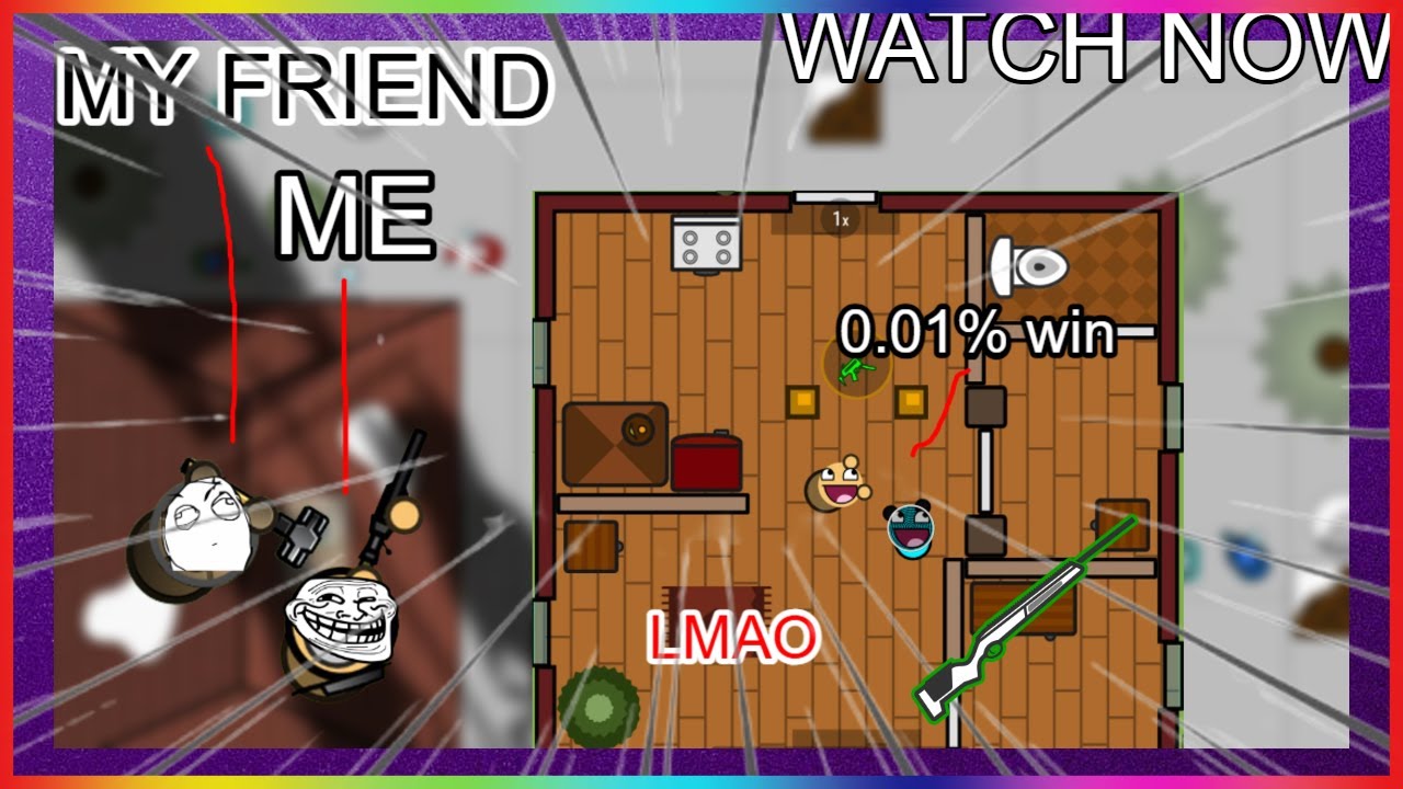 FUNNY SURVIV.IO MOMENTS DUO!!! PART 4 (Survev.io)