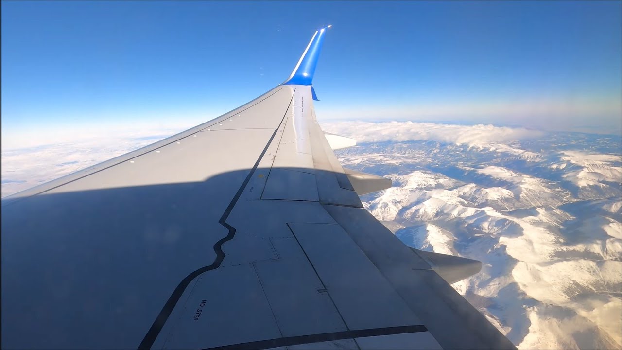 {4K} [FULL FLIGHT] Denver (DEN) - Los Angeles (LAX) &mdash; United Airlines &mdash; Boeing 737-924(ER) &mdash; N53441
