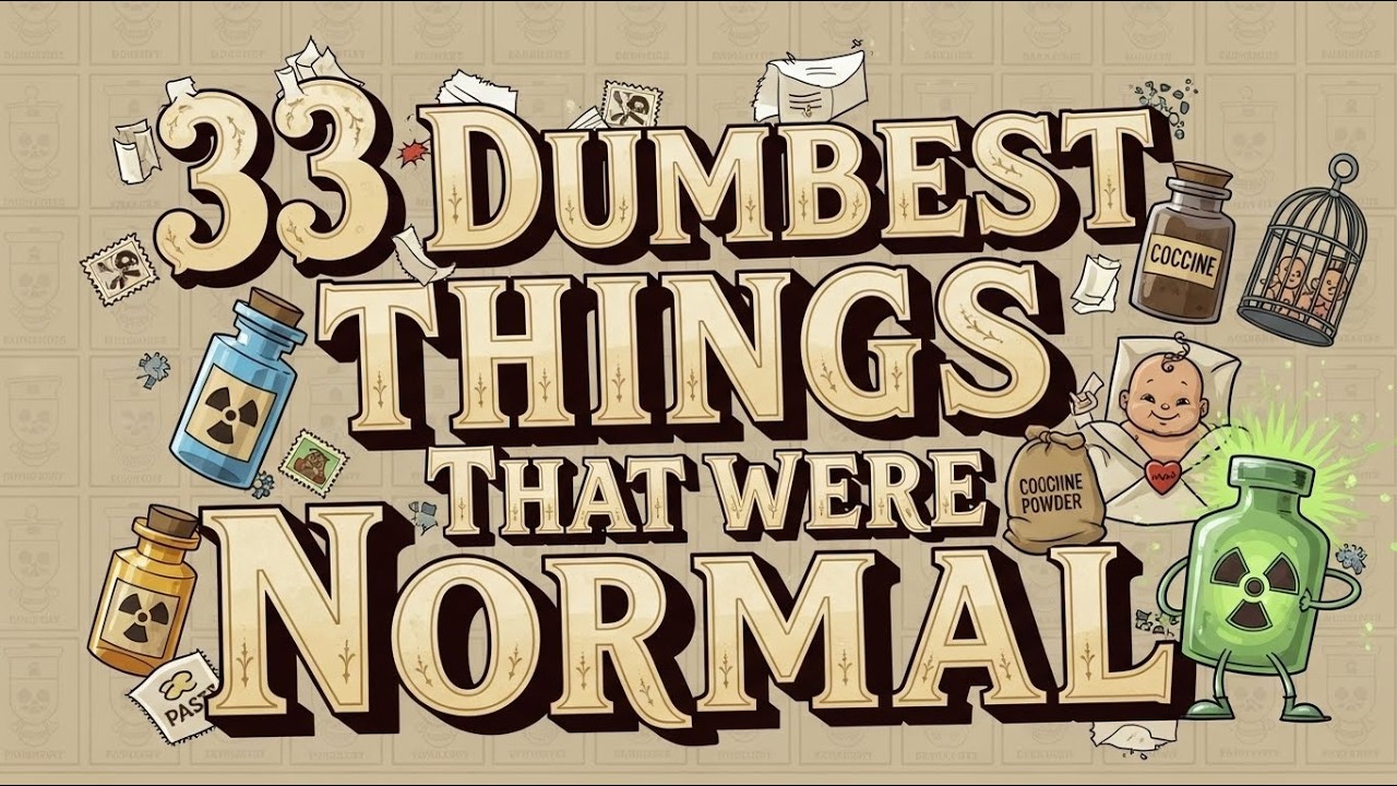 33 Things That Were TOTALLY Normal (Illegal, Insane, or Dead Today)
