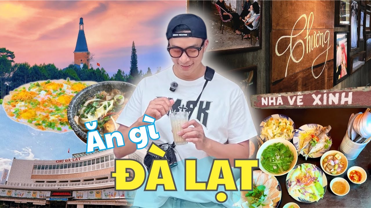 Mạnh Đồng Ăn Gì Ở Đà Lạt? | Dalat Food Tour & Healing Travel Vibes 🌿