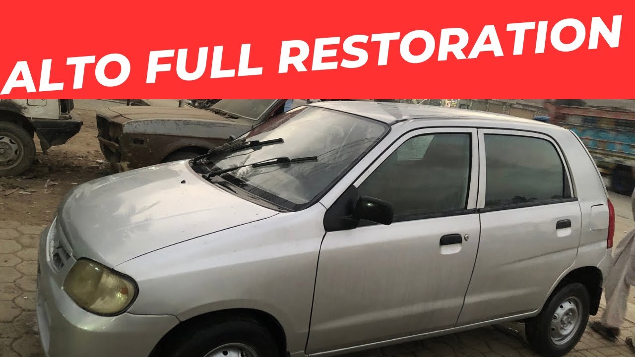 Suzuki alto restoration || alto denting and painting | #alto