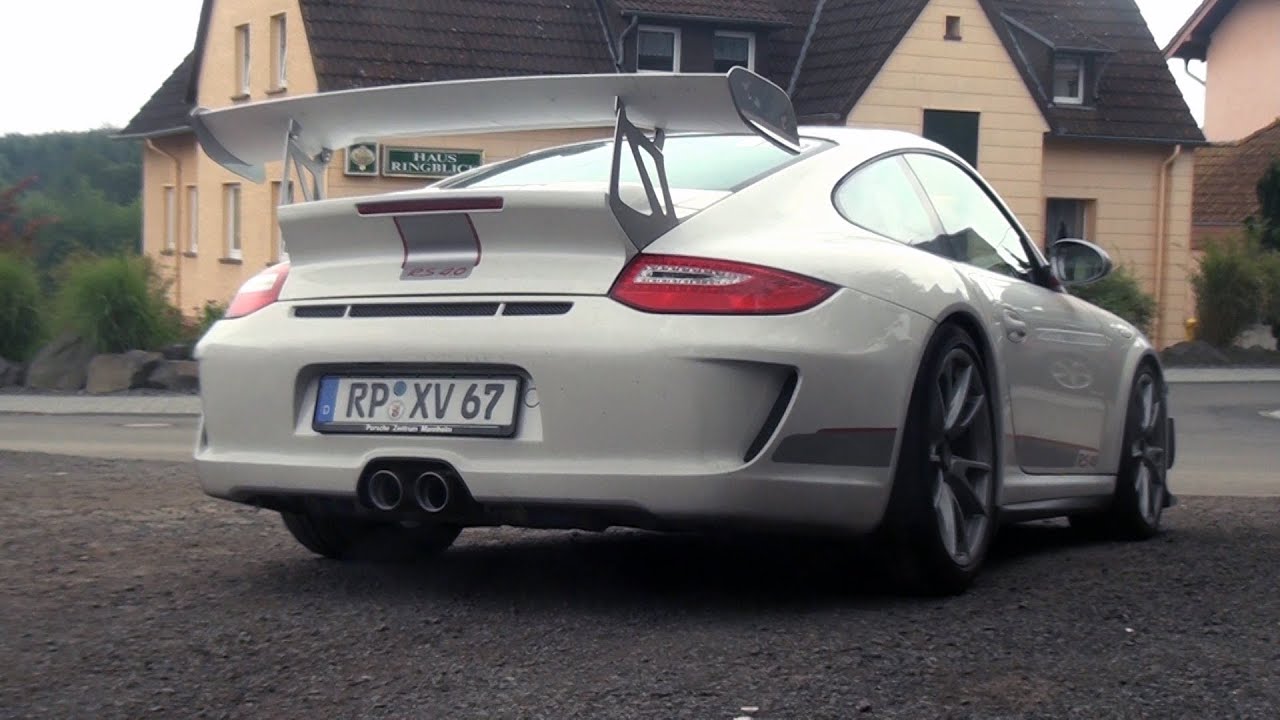 Porsche 997 GT3 RS 4.0 in detail and start-up sound!!