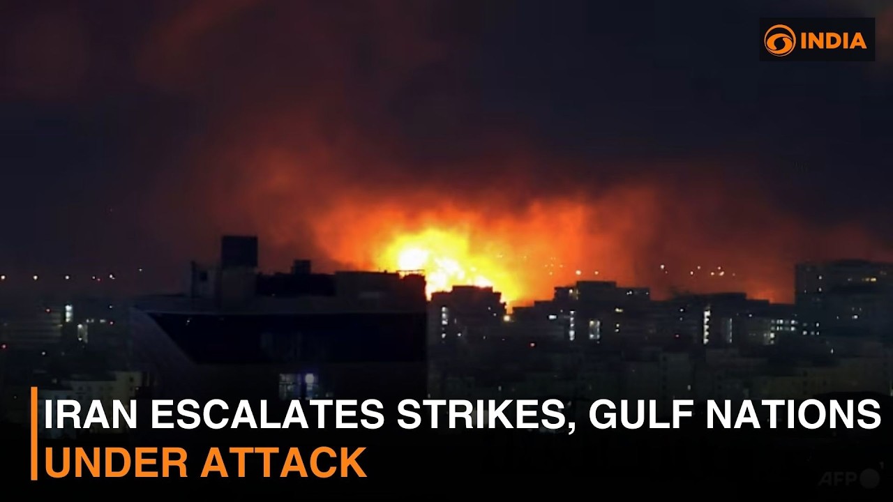 BREAKING NEWS:Iran Escalates Strikes, Gulf Nations Under Attack