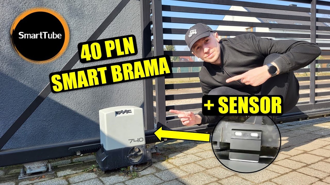 Brama na WiFi za 40 zł z czujnikiem otwarcia! Lepsze niż Shelly? | Instalacja i Test 🔥🔧 FAAC 740