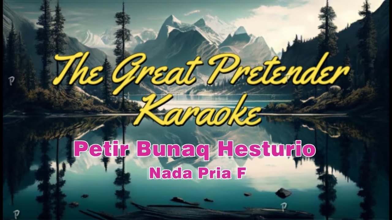 The Great Pretender || Karaoke || Cover Version #GoldenSweetMemories