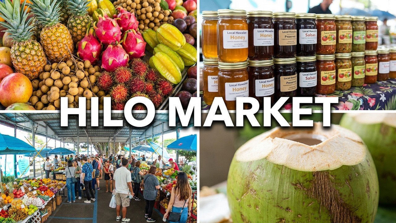 Market at Hilo, Hi