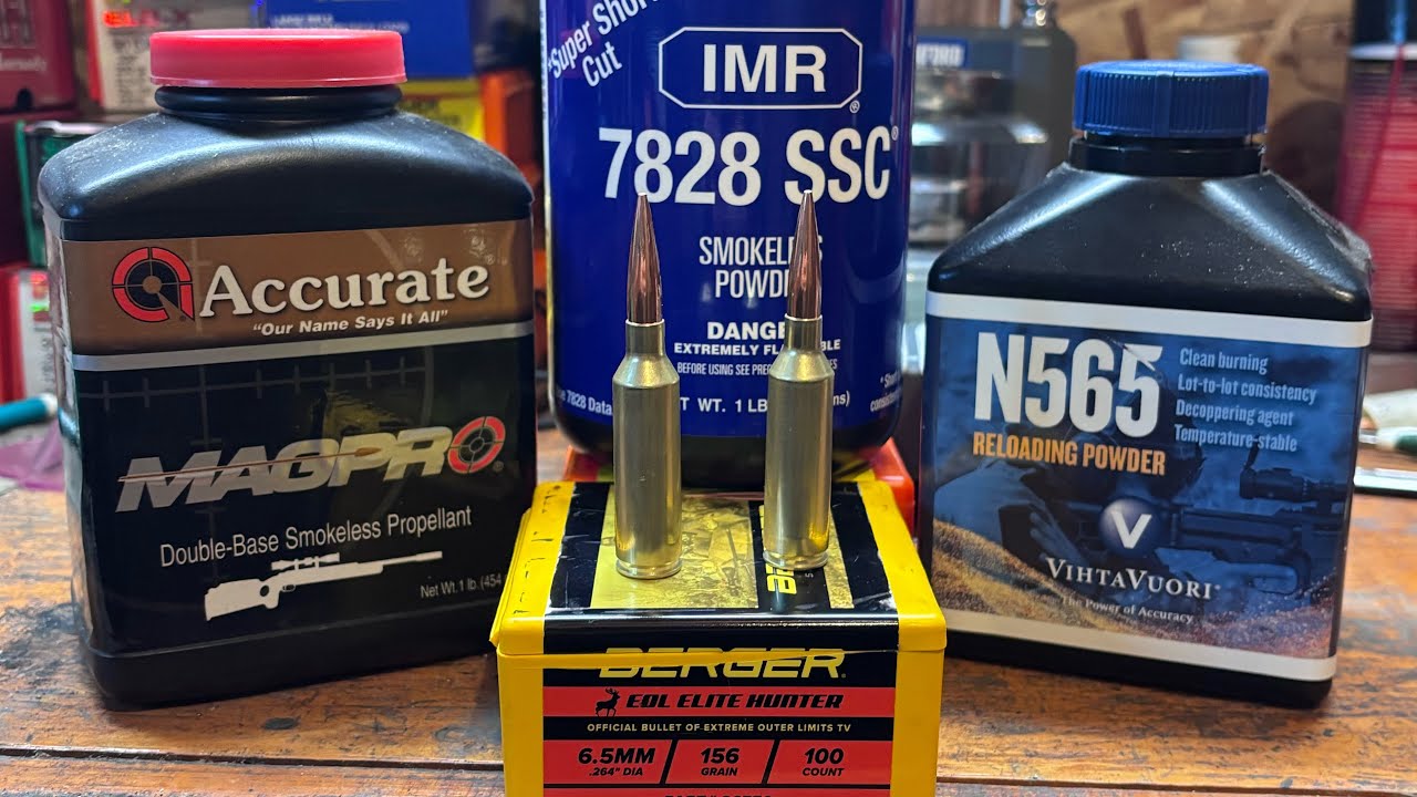 6.5 PRC 156 Berger load development 