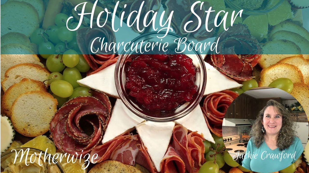 Holiday Star Charcuterie Board: Christmas Appetizers, Christmas Star