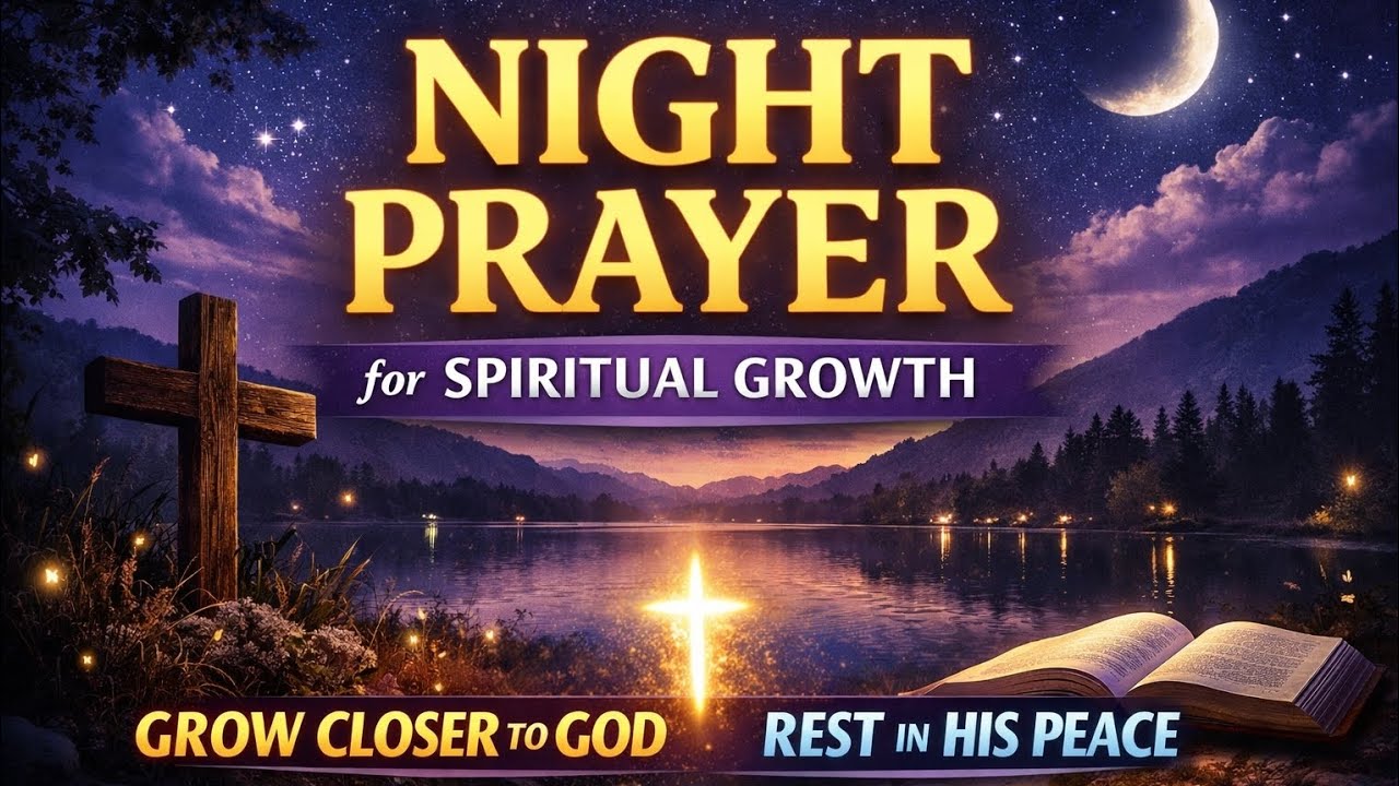 This Night Prayer Will Help You Grow Spiritually & Rest in God’s Peace.