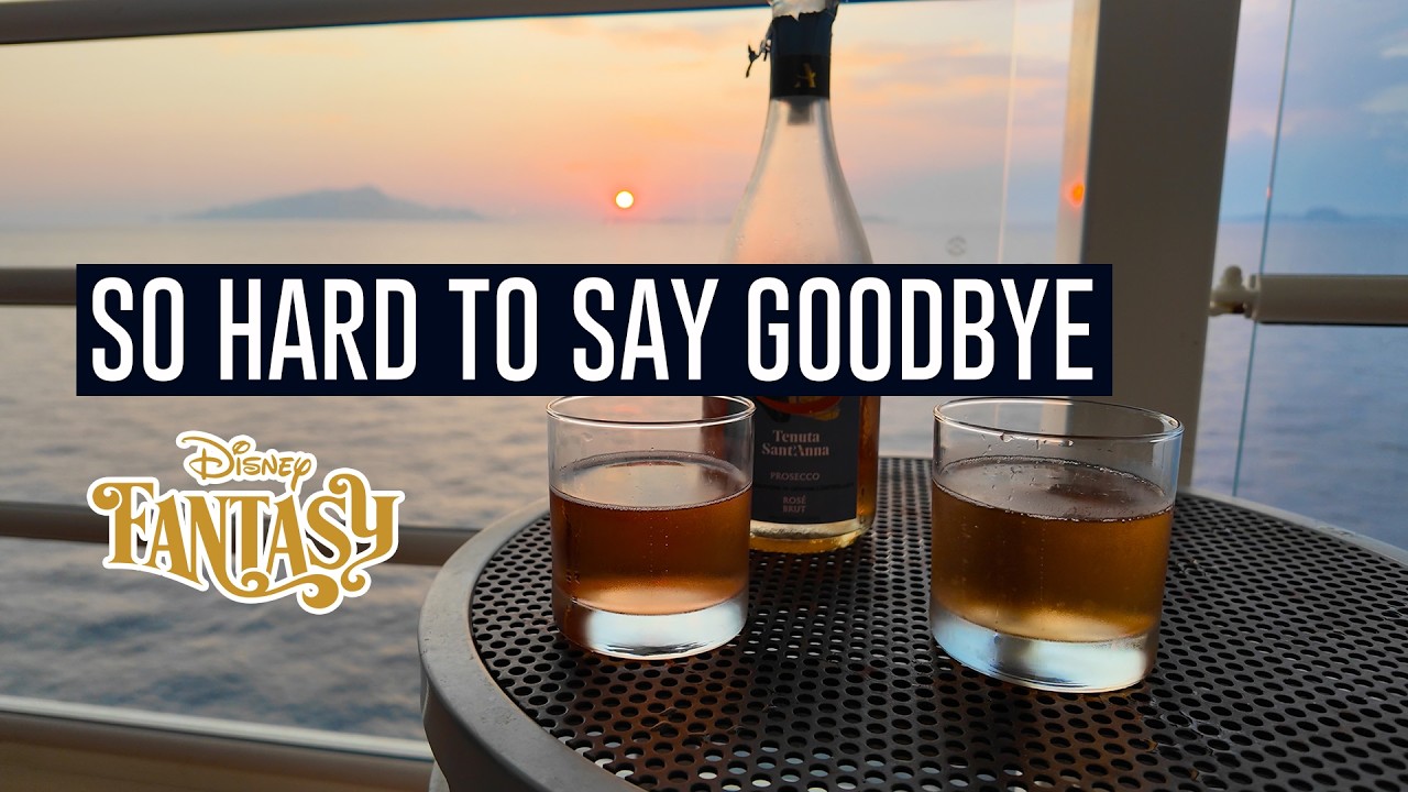 Final 2 Days, The Sea,  Naples, and our Thoughts on the Disney Fantasy!