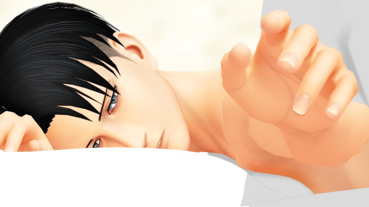 【進撃のMMD】添い寝スミス・リヴァイ・ミケ 【Attack on Titan】(HD)