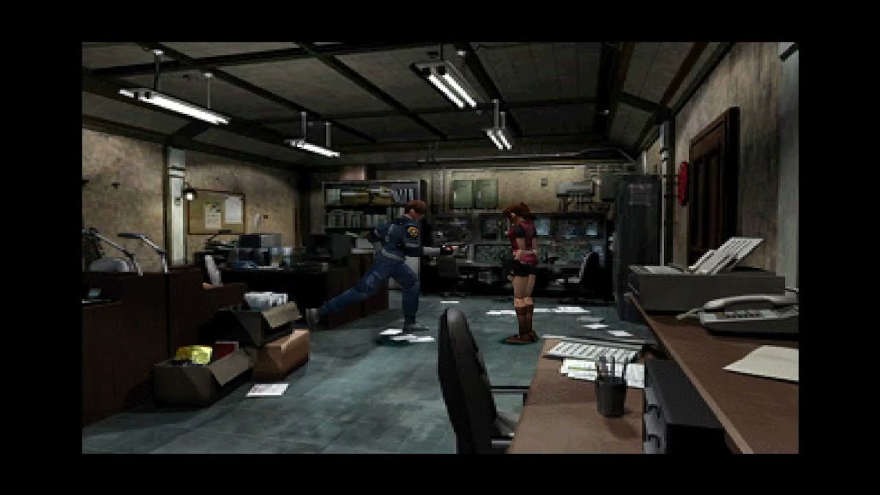 Resident Evil 2 (PS1) - Leon A - Parte 2