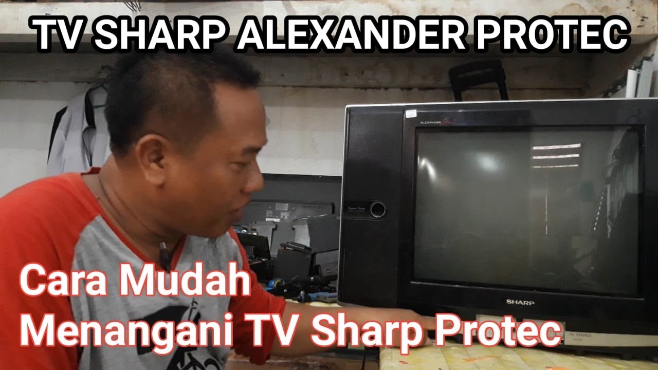 TV Sharp Protek Dan Cara Mudah Menanganinya