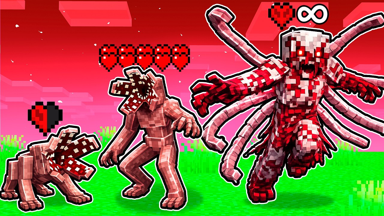 Asi es la VIDA siendo DEMOGORGON en Minecraft!💀😱