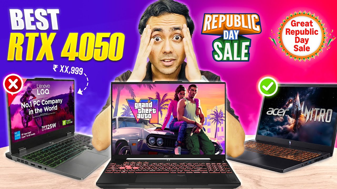 Top RTX 4050 Gaming Laptop Deals ⚡ Flipkart & Amazon Sale 2026