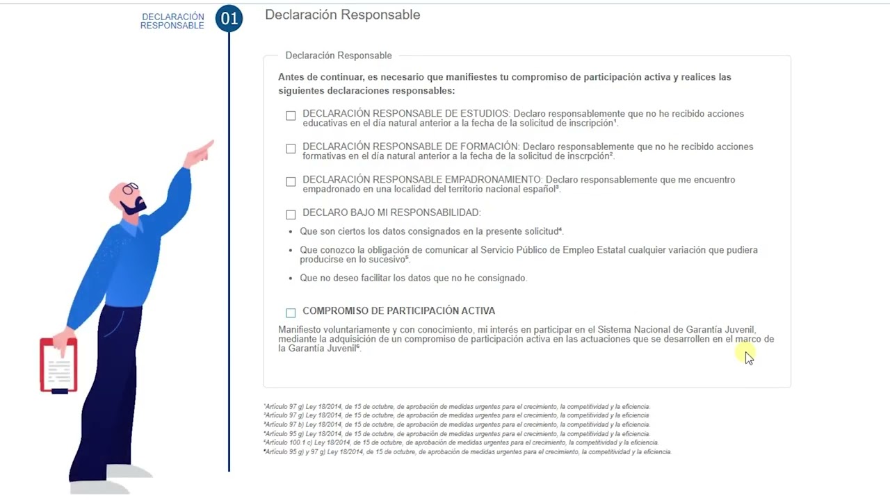 Aprende a inscribirte en el Sistema de Garantía Juvenil